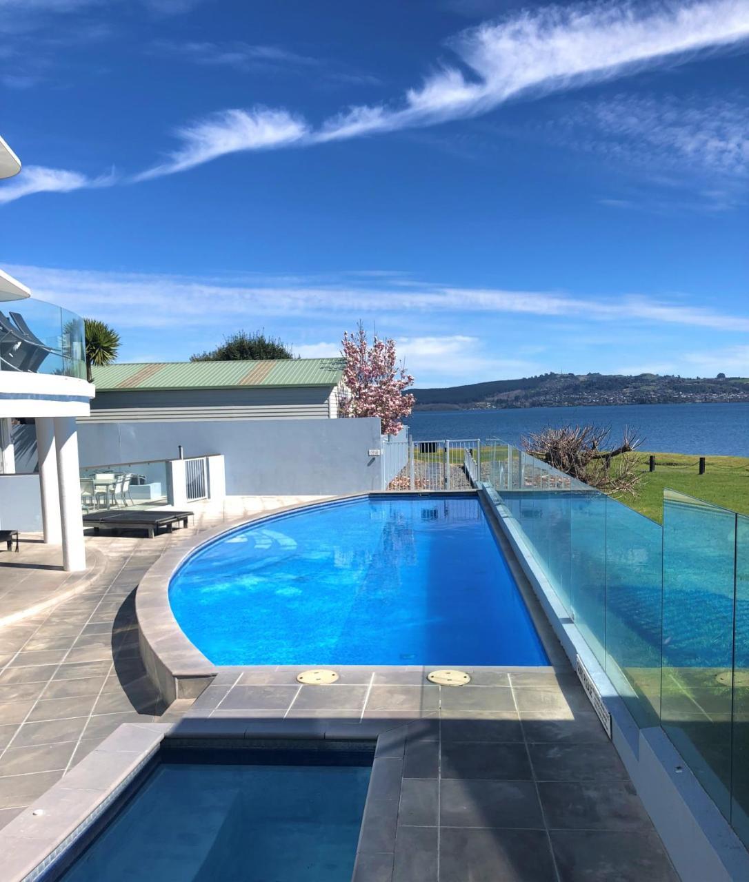 Lakeside Apartment Waimahana 1 Lago Lago Taupo Esterno foto
